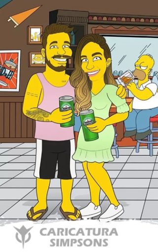 caricatura_simpsons